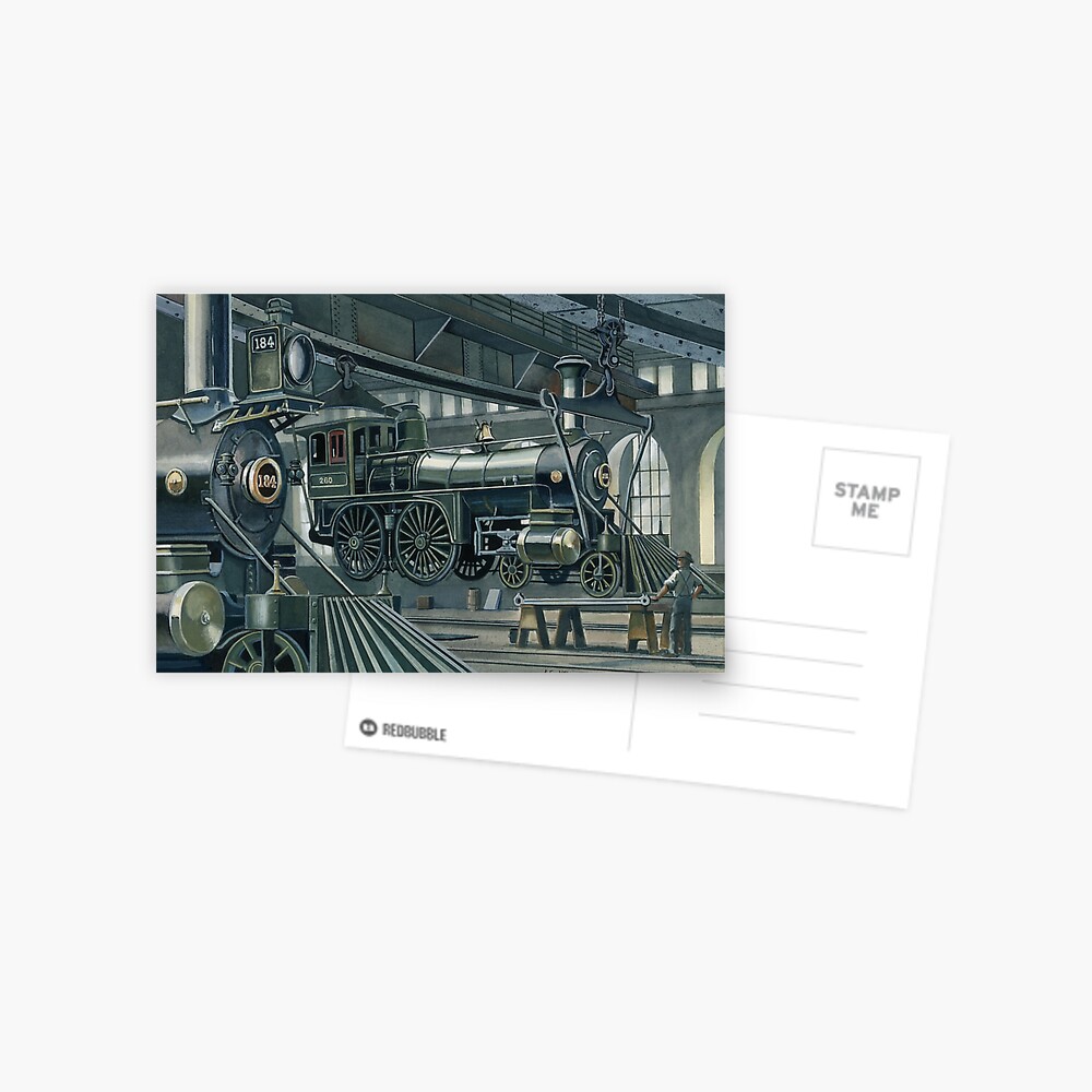 "Altoona Machine Shop" Postcard by kranefeldink Redbubble