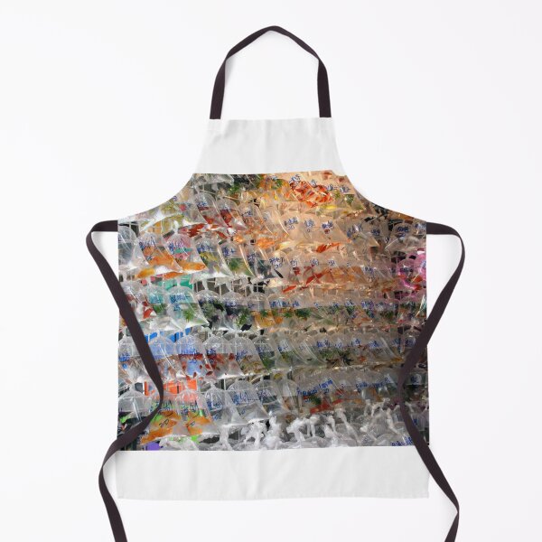 Item preview, Goldfish on a wall in the market in Hong Kong designed and sold by Kirsten Covington.