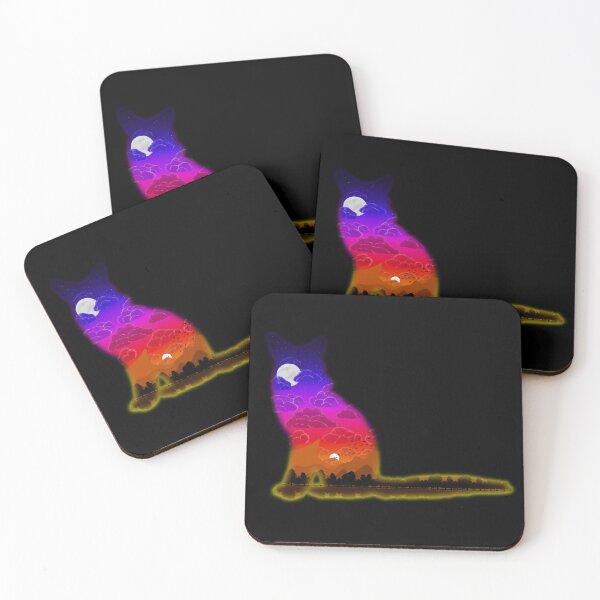 Item preview, Sunset Fox Silhouette designed and sold by Korki-Dorki.