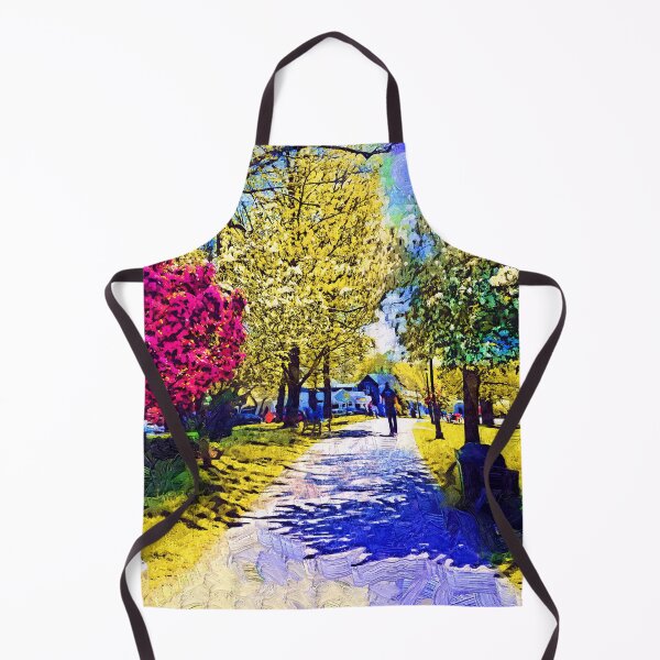 Item preview, New England Village Public Garden designed and sold by KirtTisdale.