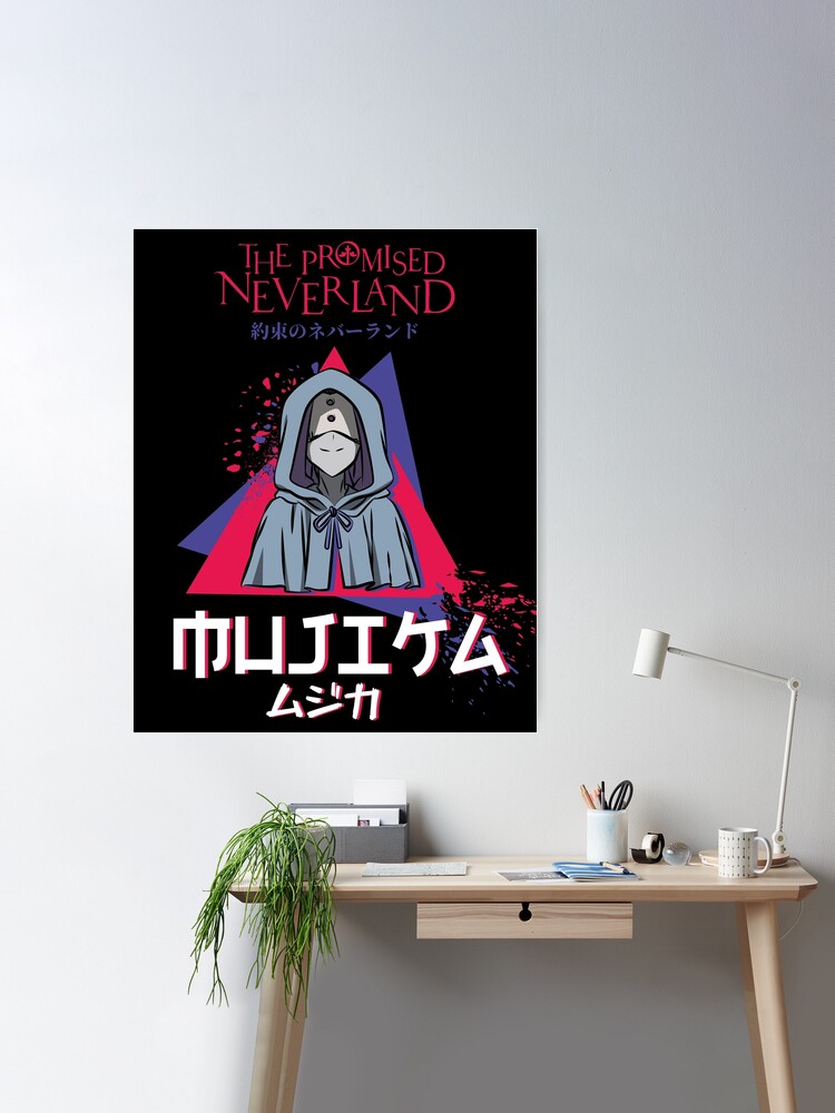 The Promised Neverland  Nova arte apresenta o visual de Mujika no
