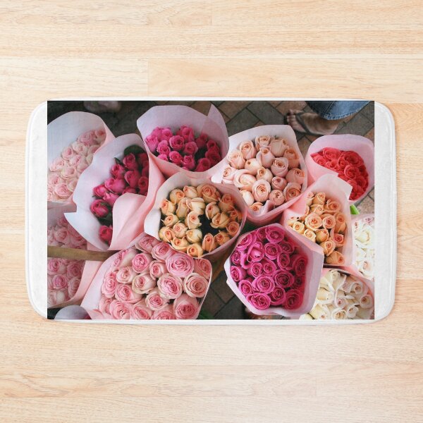 Item preview, Roses in the flower market, Hong Kong designed and sold by Kirsten Covington.