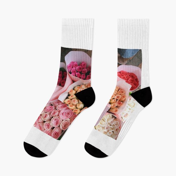 Item preview, Roses in the flower market, Hong Kong designed and sold by Kirsten Covington.