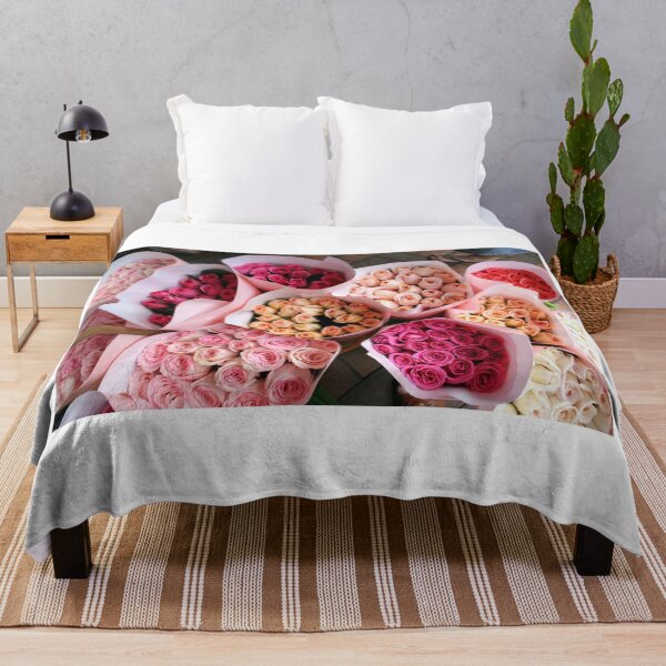 Item preview, Roses in the flower market, Hong Kong designed and sold by Kirsten Covington.