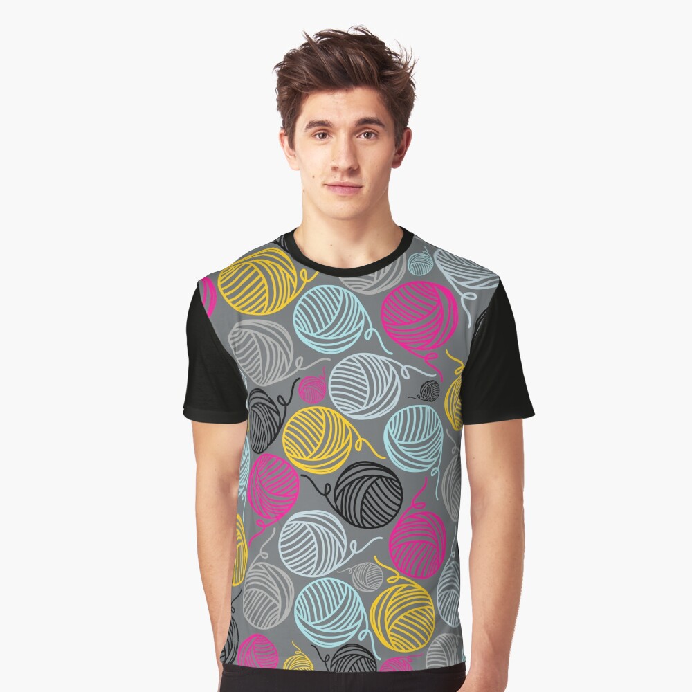 Yarn Yarn Yarn Yarn Yarn Graphic T-Shirt