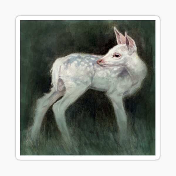 A Forest Ghost Sticker