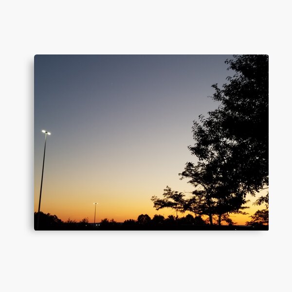 Richmond Sunset Canvas Print
