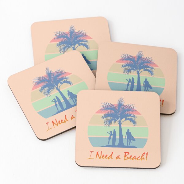 Item preview, 'I Need a Beach'... Surfer Island Sunset designed and sold by Michael Pilinski.
