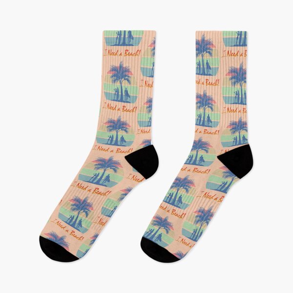 Item preview, 'I Need a Beach'... Surfer Island Sunset designed and sold by Michael Pilinski.