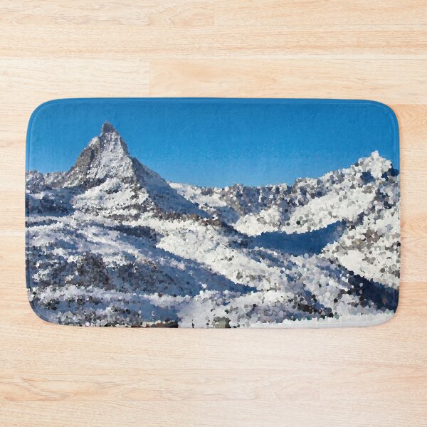 Item preview, Train and Snowy Mountains designed and sold by MathenaArt.
