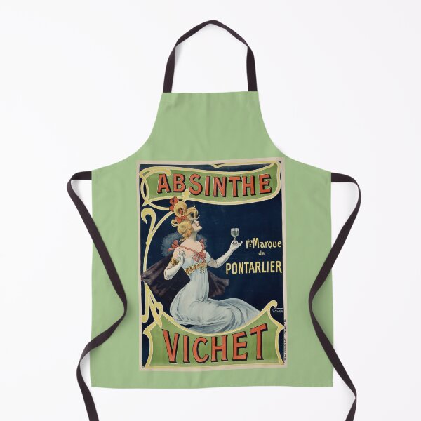 Item preview, Vintage Vichet Absinthe poster designed and sold by monsterplanet.