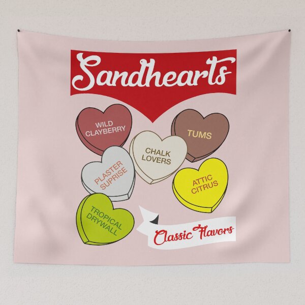 Item preview, Sandhearts Candy :: Classic Flavors Valentines Day Design designed and sold by acquiesce13.