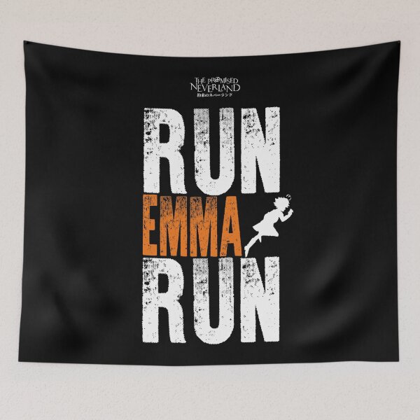 Item preview, THE PROMISED NEVERLAND: RUN EMMA RUN designed and sold by FunGangStore.