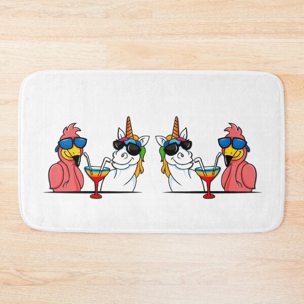 Item preview,  UNICORN & BIRD ENJOYING A COCKTAIL designed and sold by R.U BOLD.