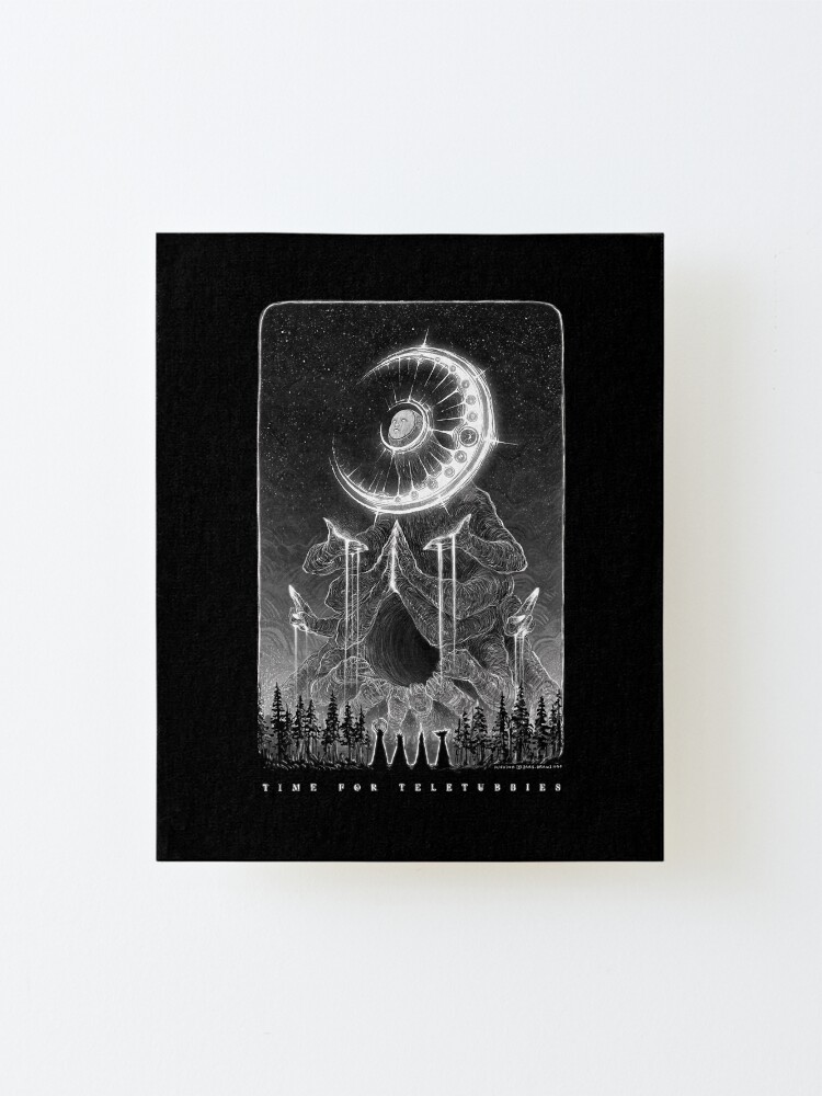 Alternate view of Elder Moonbaby, The Dreamcatcher Mounted Print