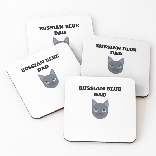 Item preview, Russian blue dad cat designed and sold by Jeangel97.