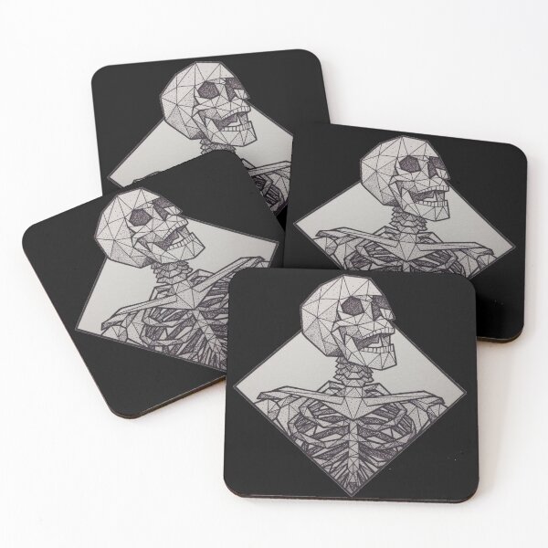 Item preview, cubist skeleton designed and sold by stefano003.
