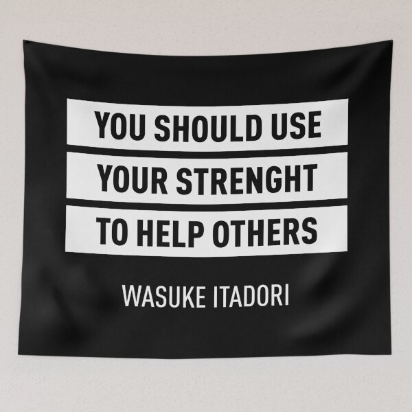Item preview, Use Your Strenght To Help Others (White) designed and sold by FilipeFerreira.
