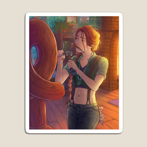 Aperçu de l'œuvre Léa - Stardew Valley créée et vendue par HyoukyosArt.