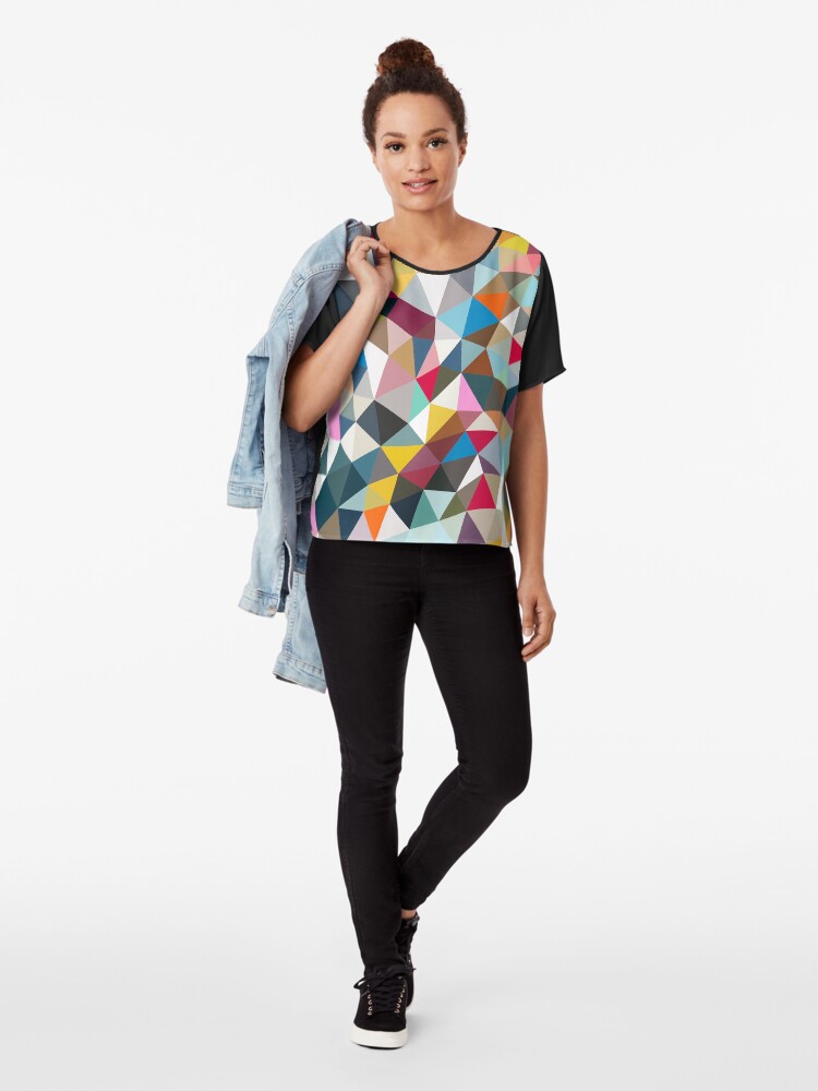 Alternate view of Parade Tris Chiffon Top