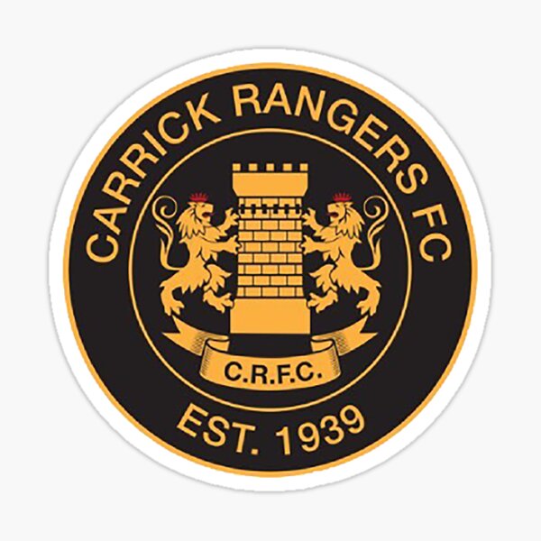 Vista previa del artículo con la obra «Carrick Rangers F.C.», diseñado y vendido por jordansarcher.