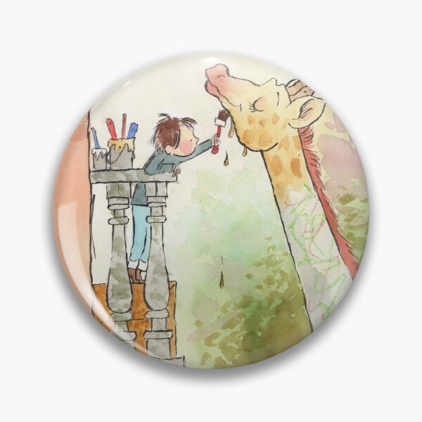 Item preview, Boy Painting Giraffe designed and sold by CoopersCaravan.