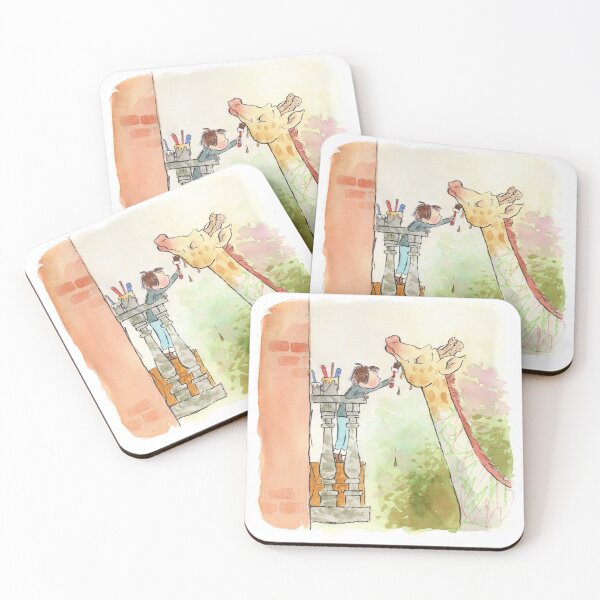 Item preview, Boy Painting Giraffe designed and sold by CoopersCaravan.
