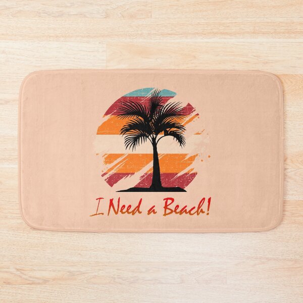 Item preview, 'I Need a Beach'... Tropical Dream in Silhouette designed and sold by Michael Pilinski.