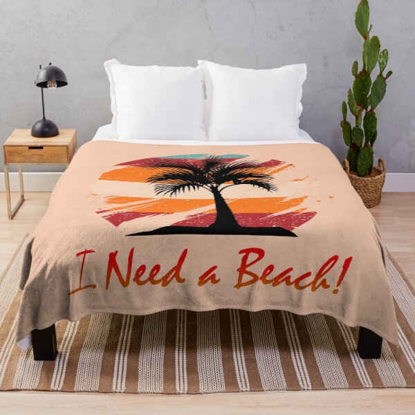 Item preview, 'I Need a Beach'... Tropical Dream in Silhouette designed and sold by Michael Pilinski.