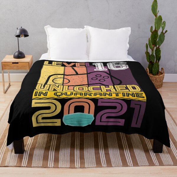 Item preview, Level 16 Unlocked In Quarantine 2021 Gamer 16th Birthday designed and sold by shirleyfinley.