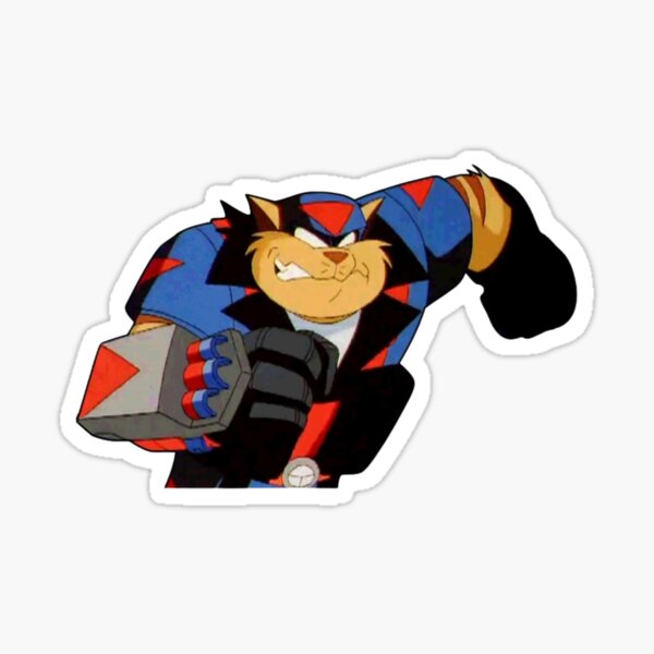 Swat Kats T Bone Sticker