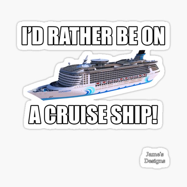 Cruise Ship Stickers Redbubble