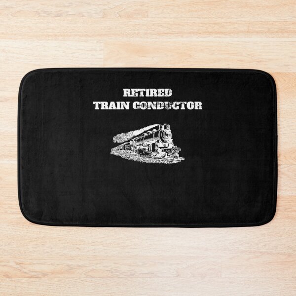 Item preview, Retired train conductor rails locomotive Retro Vintage designed and sold by Jeangel97.
