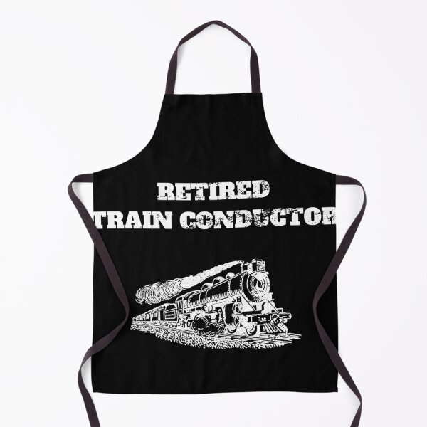 Item preview, Retired train conductor rails locomotive Retro Vintage designed and sold by Jeangel97.