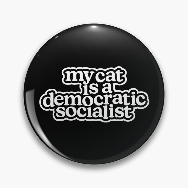 Item preview, My Cat is a Democratic Socialist designed and sold by MessyBestie.