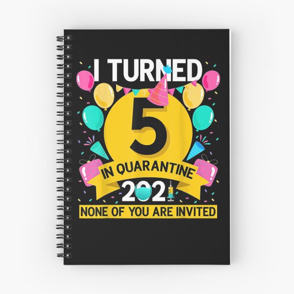 Item preview, Funny I Turned 5 In Quarantine 2021 5th Birthday Boys Girls  designed and sold by shirleyfinley.