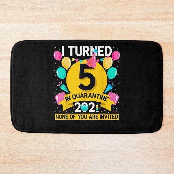 Item preview, Funny I Turned 5 In Quarantine 2021 5th Birthday Boys Girls  designed and sold by shirleyfinley.
