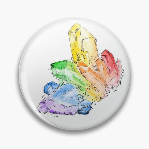 Aperçu de l'œuvre Cristal de la fierté gay créée et vendue par artist.Pend.