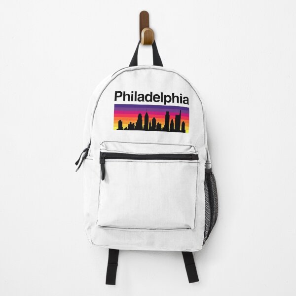 Item preview, Philadelphia Skyline, Sunset Gradient - White b designed and sold by DionBlaster.