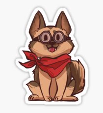 Dogmeat Red bandana Sticker