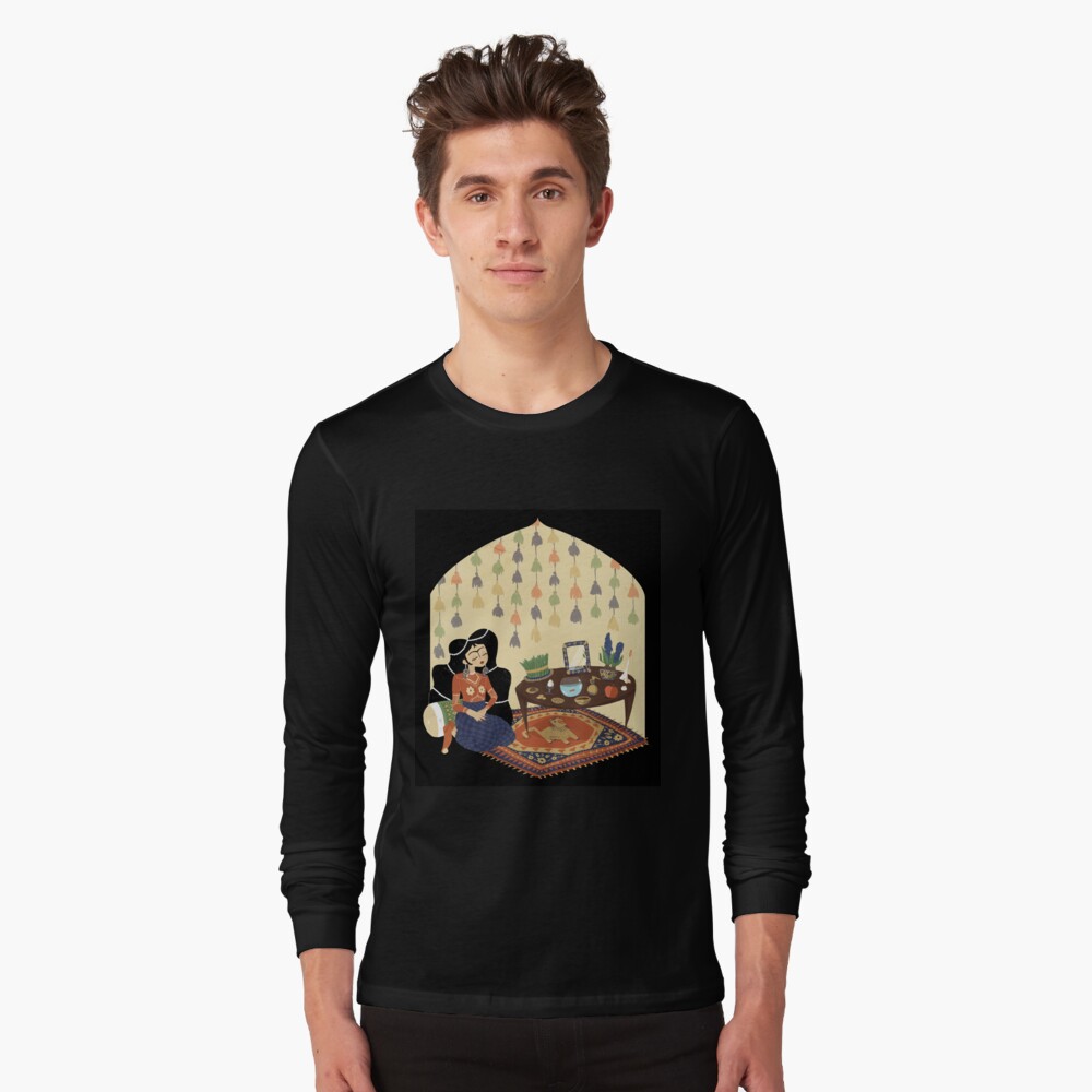 Aperçu de l'œuvre T-shirt manches longues créée et vendue par mintcult.