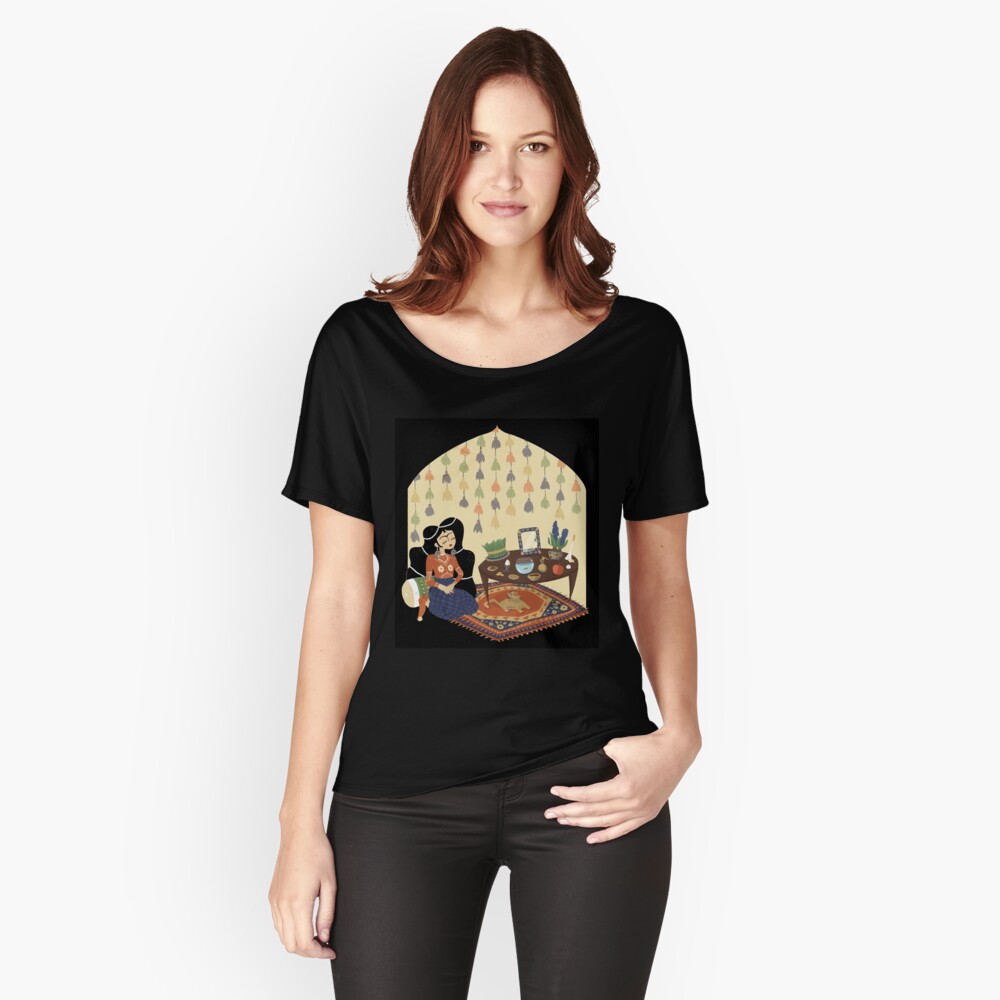 Aperçu de l'œuvre T-shirt coupe relax créée et vendue par mintcult.