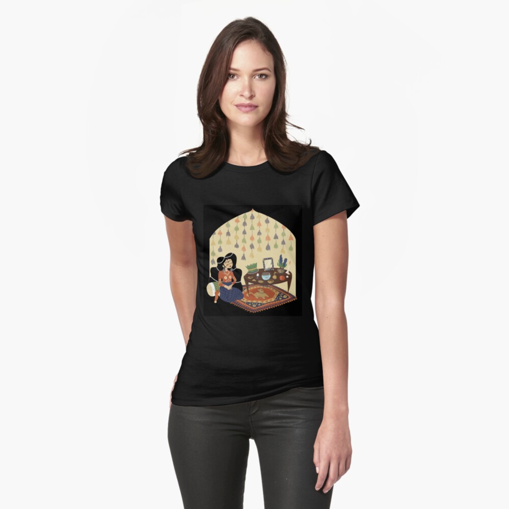 Aperçu de l'œuvre T-shirt moulant créée et vendue par mintcult.