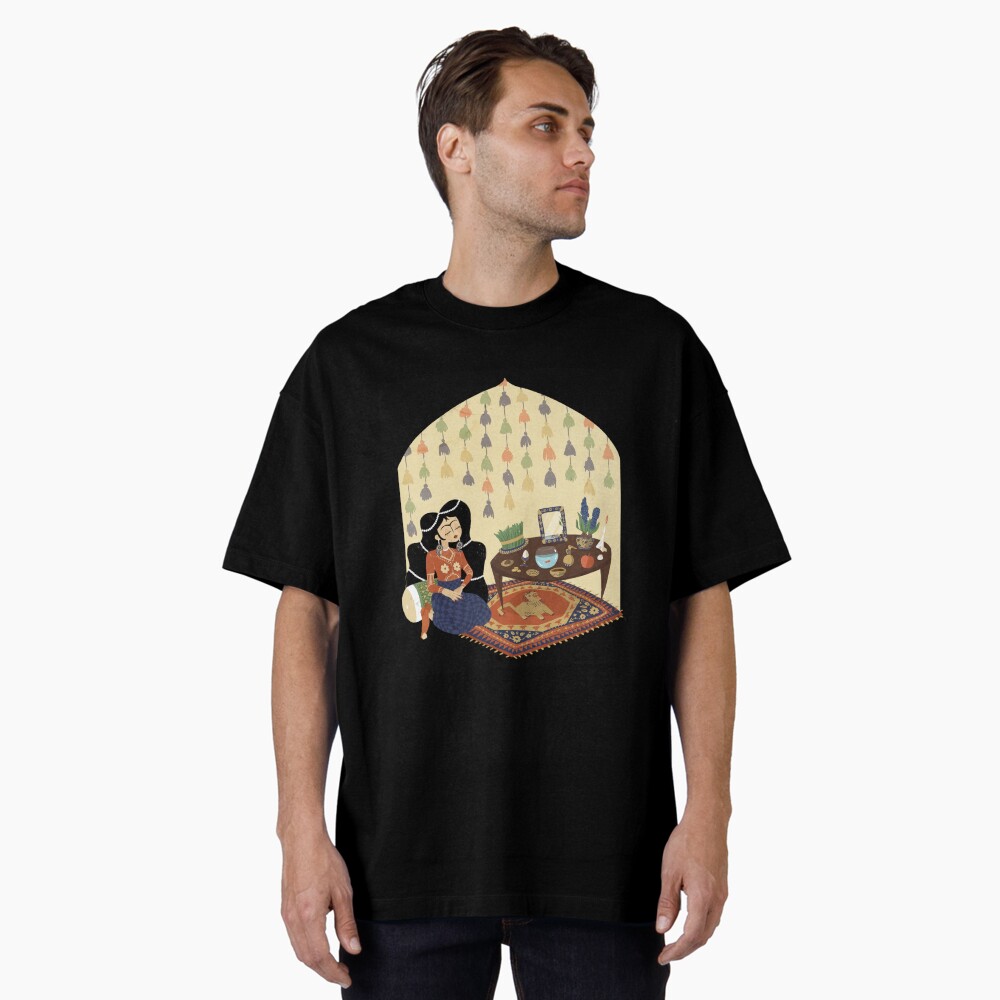 Aperçu de l'œuvre T-shirt oversize créée et vendue par mintcult.