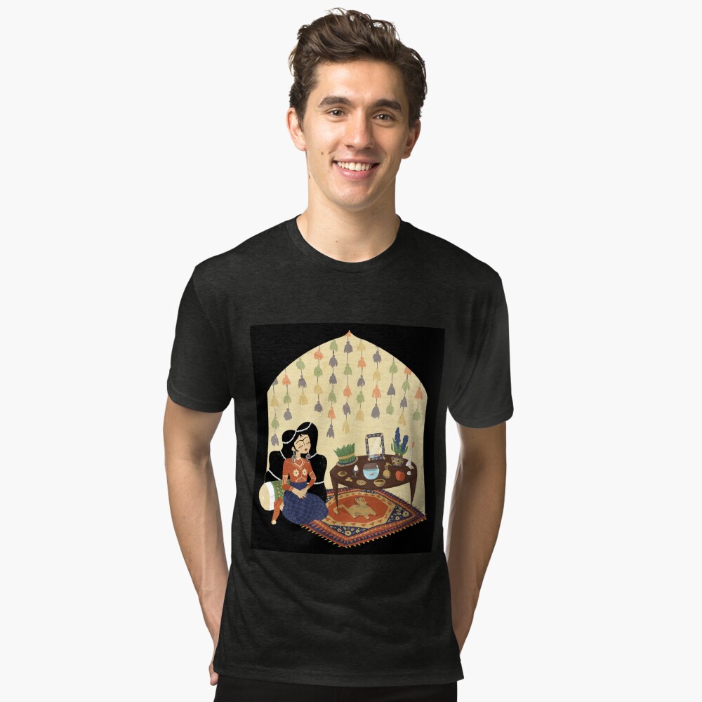Aperçu de l'œuvre T-shirt chiné créée et vendue par mintcult.