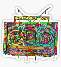 Boom Box Sticker