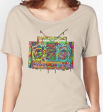 Boom Box Women's Relaxed Fit T-Shirt