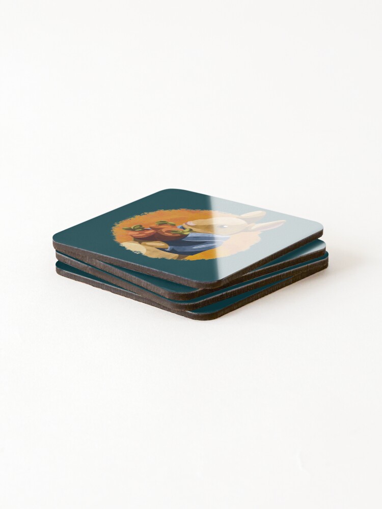 Thumbnail 4 of 5, Coasters (Set of 4), Peter Rabbit designed and sold by BuiltByBrando.