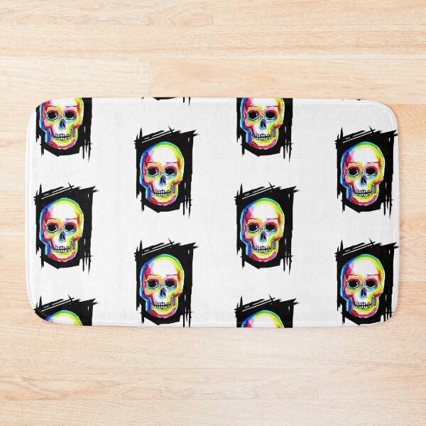 Item preview, Technicolorskull designed and sold by bdoodles.
