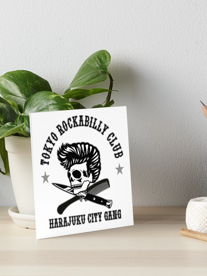 Tokyo Rockabilly Club ステッカー Tokyo Rockabilly Club Logo Design